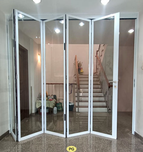 Slim Folding Glass Doors